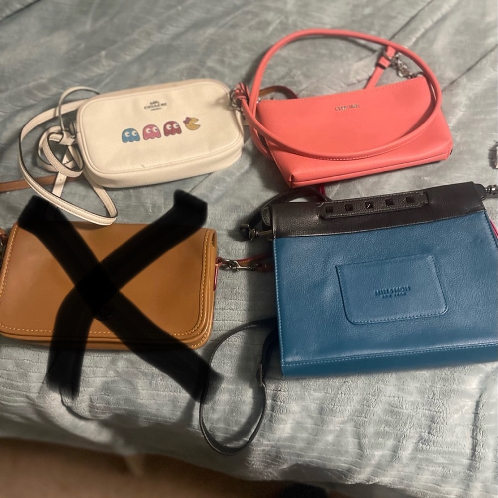 4 Crossbody’s, 3 BackPacks, 2 Wallets and 2 Special Gifts